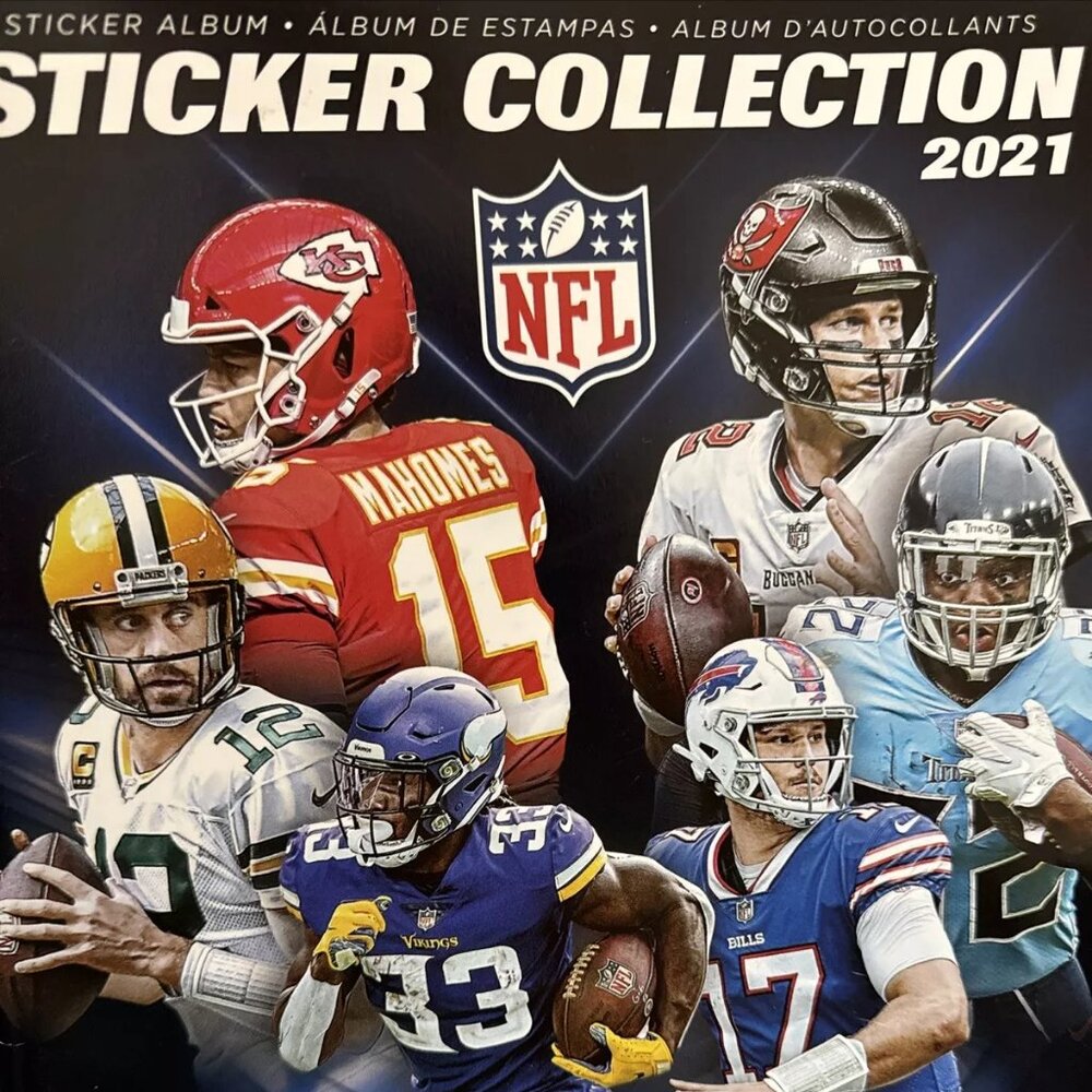 Panini 2021 NFL Sticker Collection Album Only